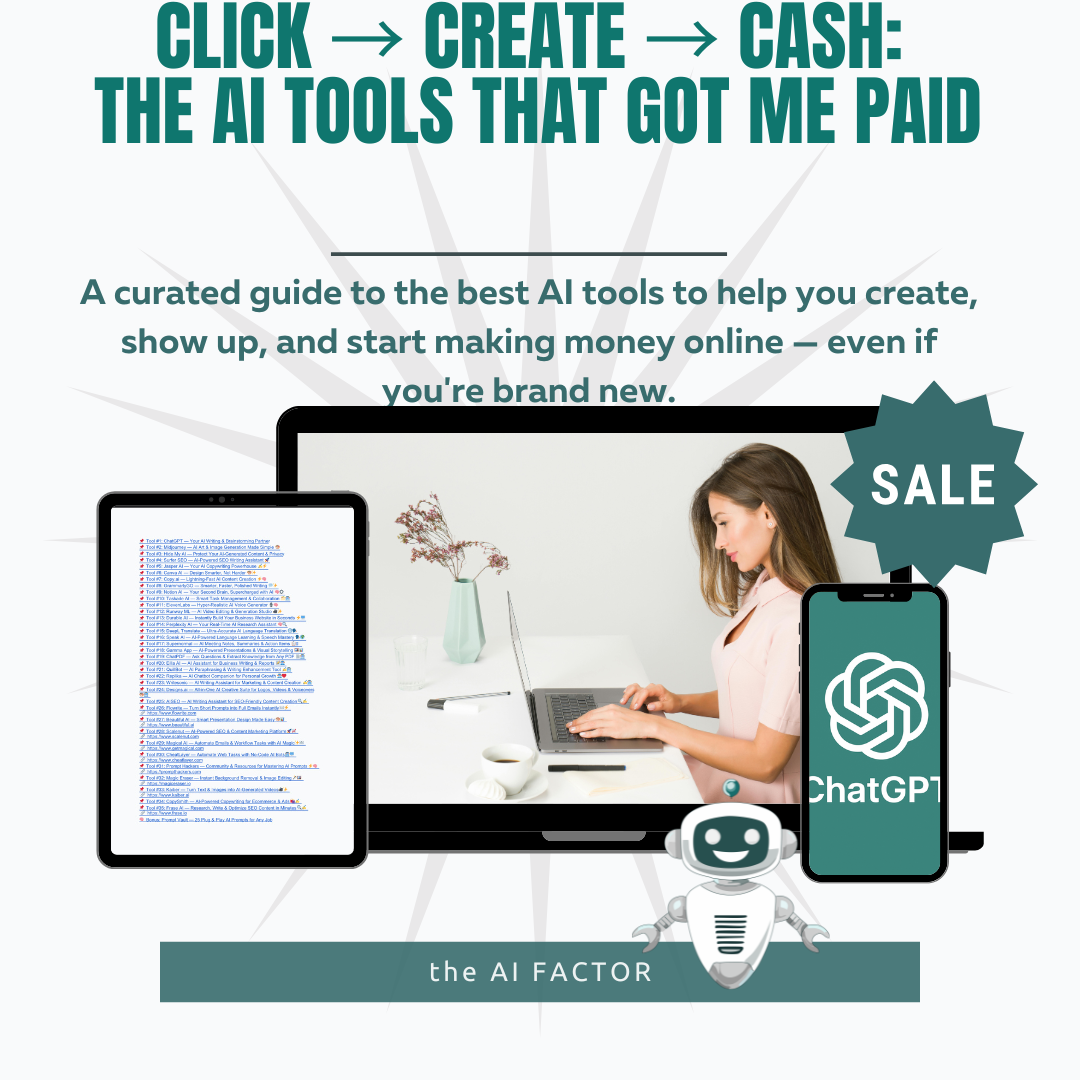 Unlock Your AI Advantage: 35 Tools to Work Smarter, Create Faster, and Earn More